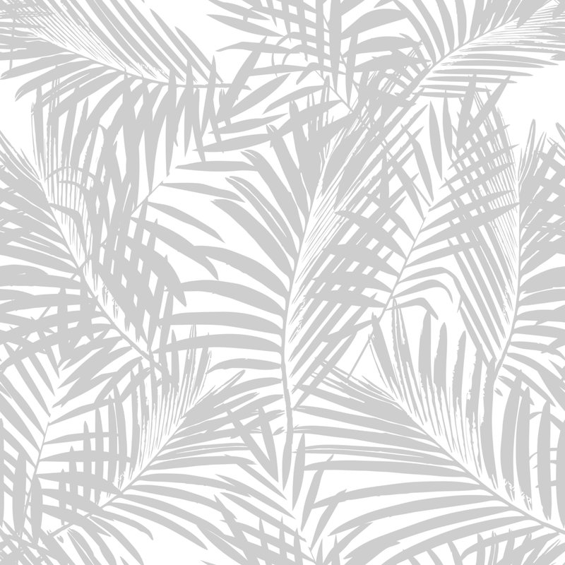 Silver Palms floral and botanical wallpaper – LH Lifestyle